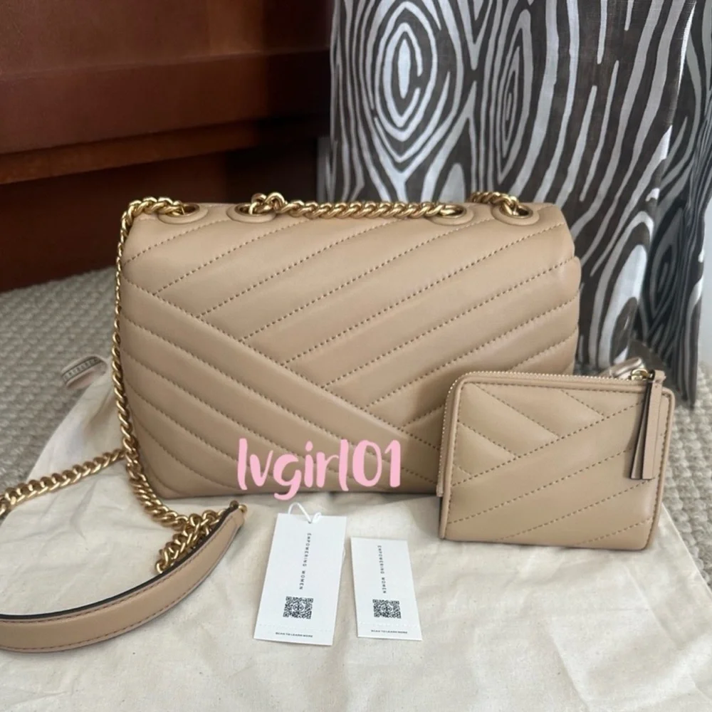 🌸LIKE NEW🌸💯Authentic Tory Burch Kira Bag and Wallet - Picture 2 of 16